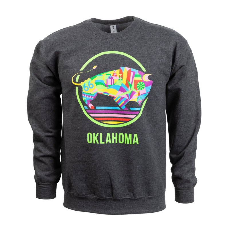 TravelOK Bison Crewneck Sweatshirt