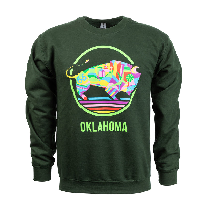 TravelOK Bison Crewneck Sweatshirt