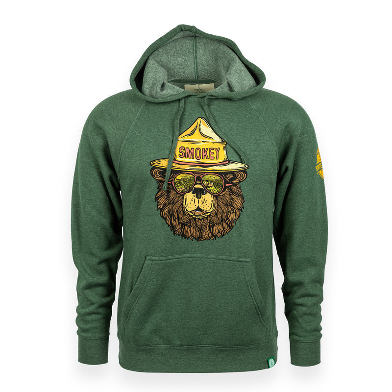 Oklahoma State Parks Smokey Bear Hoodie by Wild Tribute