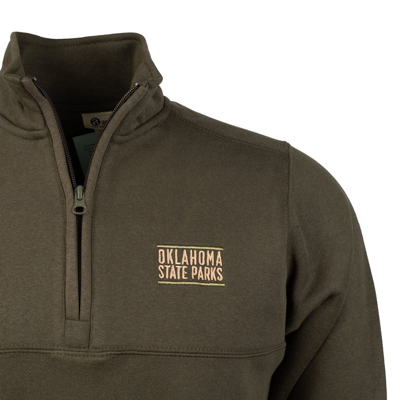 Oklahoma State Parks Quarter Zip Pullover