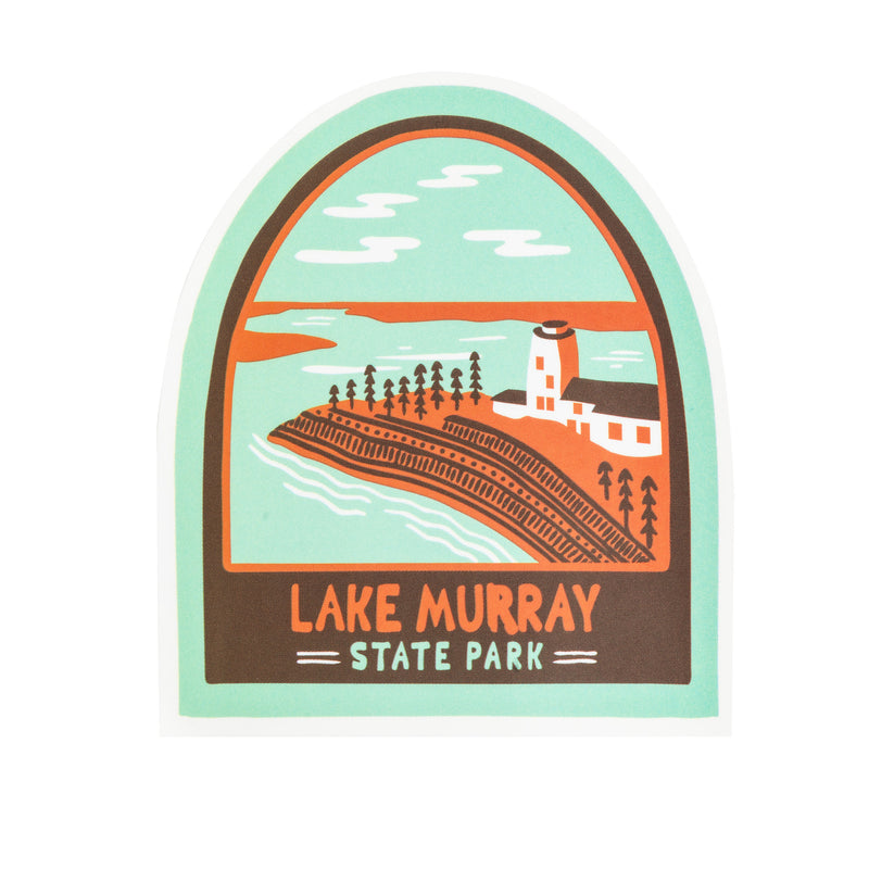 Oklahoma State Park Scenery Sticker