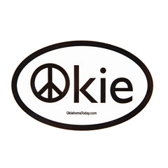 Okie Peace Sticker