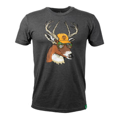 Oklahoma State Parks Huck the Buck Short Sleeve T-Shirt by Wild Tribute