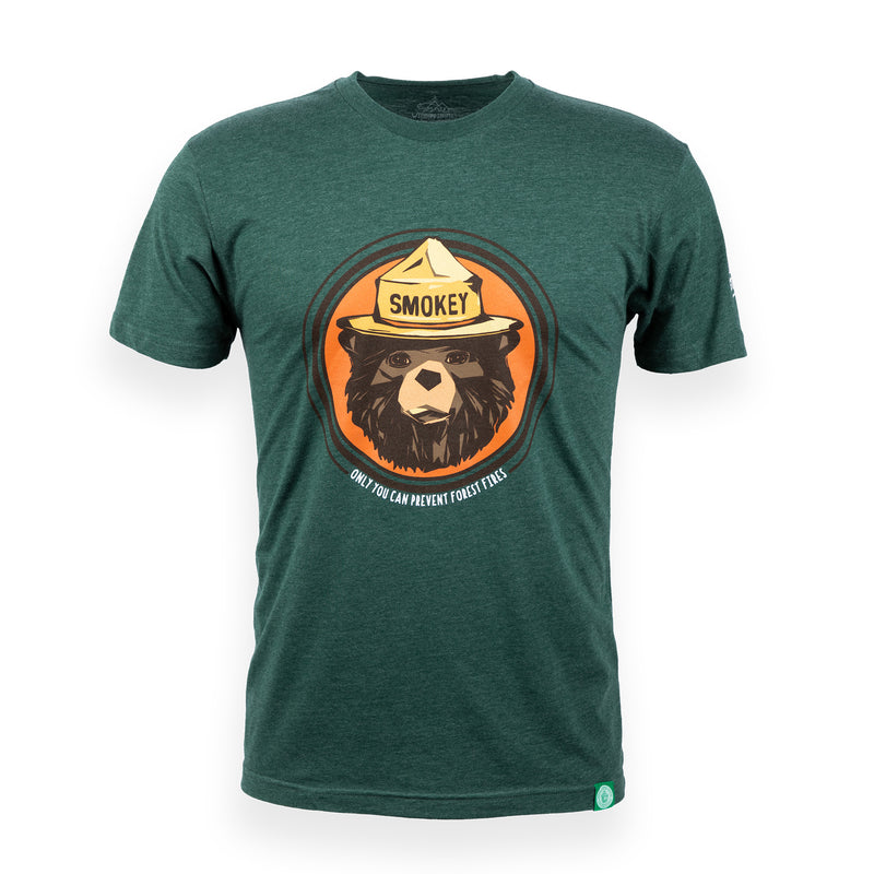 Oklahoma State Parks Smokey Bear T-Shirt by Wild Tribute