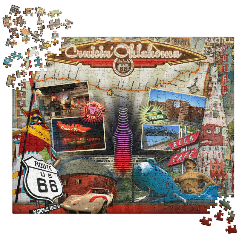 Route 66 1000-piece Puzzle 